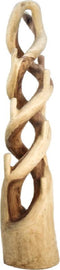 HSM Collection-Staande Kapstok Dubbel-30x30x190-Naturel-Munggur