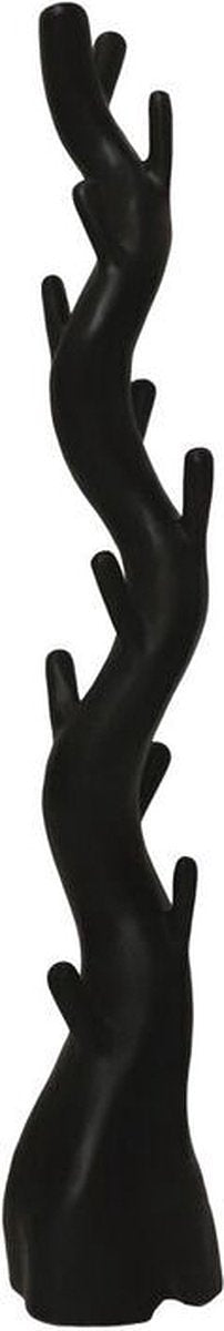 HSM Collection-Staande Kapstok Enkel-30x190-Zwart-Munggur