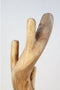 HSM Collection-Staande Kapstok Enkel-30x30x190-Naturel-Munggur