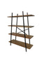 HSM Collection stellingkast met 4 planken - teak/metaal