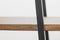 HSM Collection stellingkast met 4 planken - teak/metaal