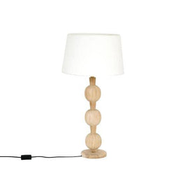 HSM Collection-Table Lamp Breeze-Ø15x70-Natural-Teak