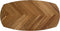 HSM Collection - Tafelblad Fishbone Danish - 130x80x3 - Naturel - Eiken