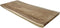 HSM Collection - Tafelblad Munggur - 270x90/100x8cm - Naturel - Munggur