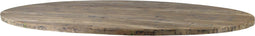 HSM Collection Tafelblad ovaal - 180x100 cm - vintage - teak