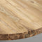 HSM Collection Tafelblad ovaal - 220x110 cm - blank - teak