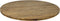 HSM Collection tafelblad rond - ø120 cm - blank - teak