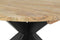 HSM Collection Tafelblad rond - ø150 cm - blank - teak