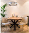 HSM Collection - Tafelblad uit 1 deel - 100x70x6 - Naturel - Munggur