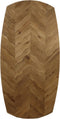 HSM Collection Tafelblad Visgraat Danish 200cm Naturel Eiken