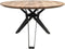 HSM Collection Tafelblad Zurich - ø140 cm - swiss edge - acaciahout
