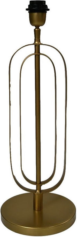 HSM Collection-Tafellamp-2-20x20x55-Goud-Metaal