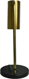 HSM Collection-Tafellamp-30x20x50-Goud/Zwart-Metaal
