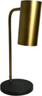 HSM Collection-Tafellamp-30x20x50-Goud/Zwart-Metaal