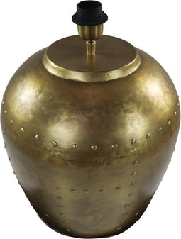HSM Collection-Tafellamp Large met nagels-36x36x50-Goud-Metaal
