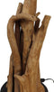 HSM Collection - Tafellamp - Naturel/zwart - Teak
