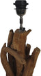 HSM Collection - Tafellamp - Naturel/zwart - Teak