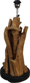 HSM Collection - Tafellamp - Naturel/zwart - Teak