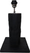 HSM Collection-Tafellamp Rond-25x25x50-Zwart-Teak