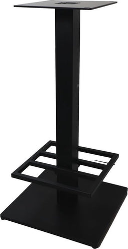 HSM Collection-Tafelonderstel 1 Pilaar-45x45x88-Zwart-Metaal