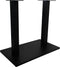 HSM Collection-Tafelonderstel 2 Pilaren-80x45x72-Zwart-Metaal