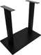 HSM Collection-Tafelonderstel 2 Pilaren-80x45x72-Zwart-Metaal
