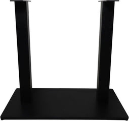 HSM Collection-Tafelonderstel 2 Pilaren-80x45x72-Zwart-Metaal