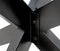 HSM Collection-Tafelonderstel Spider-125x62x72 (80x40mm)-Zwart-Metaal