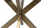HSM Collection-Tafelonderstel Spider-70x70x72-Goud-Metaal