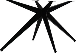 HSM Collection-Tafelonderstel Spider Angle-135x80x72-Zwart-Metaal