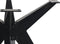 HSM Collection-Tafelonderstel Spider Angle-135x80x72-Zwart-Metaal