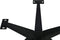 HSM Collection-Tafelonderstel Spider Angle-80x80x72 (60 mm)-Zwart-Metaal