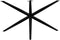 HSM Collection-Tafelonderstel Spider Oakland-100x80x72 (65x65mm)-Zwart-Metaal