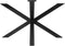 HSM Collection-Tafelonderstel Spider Oakland-130X80X67 (75x75mm)-Zwart-Metaal