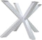 HSM Collection-Tafelonderstel Spider Oakland-130x90x72-Wit-Metaal