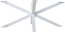 HSM Collection-Tafelonderstel Spider Oakland-180x80x72-Wit-Metaal