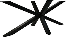 HSM Collection-Tafelonderstel Spider Oakland-180x80x72-Zwart-Metaal
