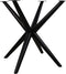 HSM Collection-Tafelonderstel Spider Oakland-75x75x72 (65x65mm)-Zwart-Metaal