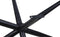 HSM Collection-Tafelonderstel Spider Oakland-75x75x72 (65x65mm)-Zwart-Metaal
