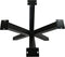 HSM Collection-Tafelonderstel Spider Oakland-80x80x72-Zwart-Metaal