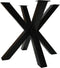 HSM Collection-Tafelonderstel Spider Oakland-80x80x72-Zwart-Metaal
