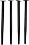 HSM Collection-Tafelpoot Conish S/4 Ventura-ø4x72-Zwart-Metaal