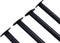 HSM Collection-Tafelpoot Conish S/4 Ventura-ø4x72-Zwart-Metaal