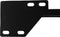 HSM Collection-Tafelpoot Model U S/2-70x8x72 (80x40 mm)-Zwart-Metaal