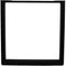 HSM Collection-Tafelpoot Model U S/2-70x8x72 (80x40 mm)-Zwart-Metaal