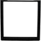 HSM Collection-Tafelpoot Model U S/2-70x8x72 (80x40 mm)-Zwart-Metaal