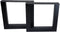 HSM Collection-Tafelpoot Model U S/2-75x15x72 ( 100x100 mm )-Zwart-Metaal