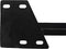 HSM Collection-Tafelpoot Model U S/2-80x10x72 (100x50mm)-Zwart-Metaal