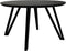 HSM Collection-Tafelpoot Model V S/4-20x10,5x72-Zwart-Metaal