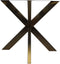 HSM Collection-Tafelpoot Model X S/2-80x80x72-Goud-Metaal